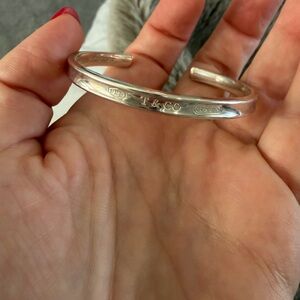Tiffany & Co. Sterling Silver Open Cuff